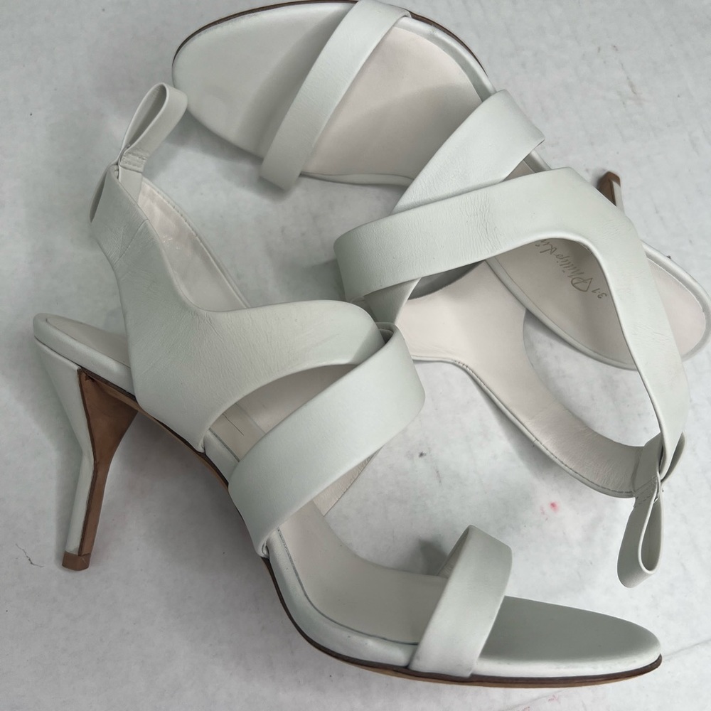 3.1 Phillip Lim Women's White Leather Sandals - UK 38